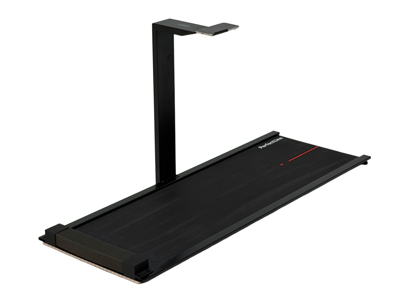 The Architecture set — milled putting mat with silent ball return and overhead phone mount